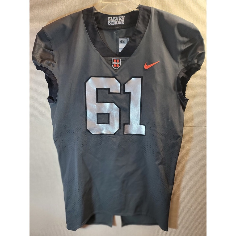 Oregon State Black Out Played Jersery #61 Vintage Large Lenght+4 11 strong